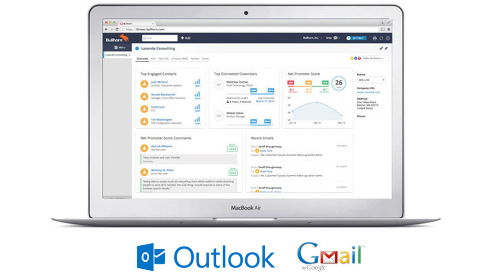Bullhorn ATS & CRM характеристики