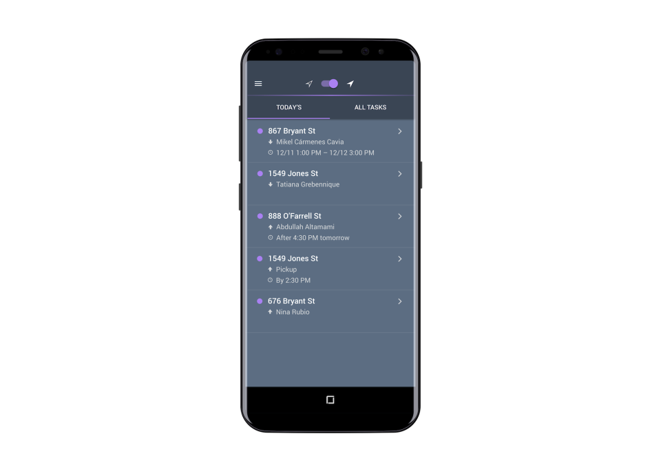 Onfleet ПО