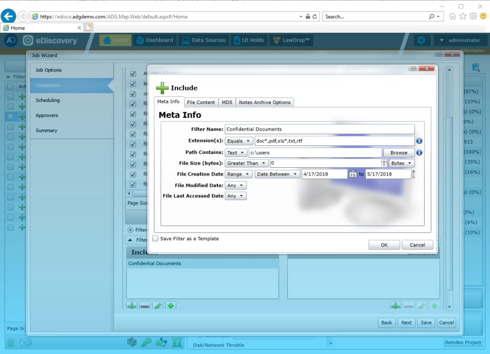 AD eDiscovery