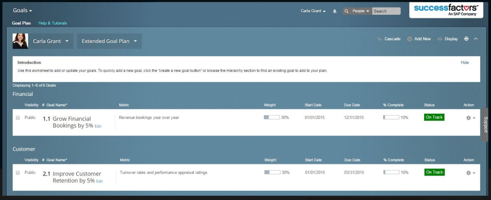 SAP SuccessFactors HCM Suite характеристики
