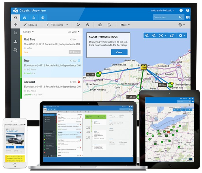 Dispatch Anywhere программа