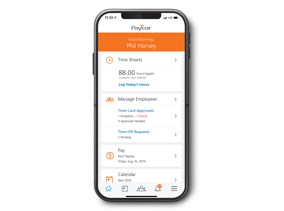 Paycor подбор