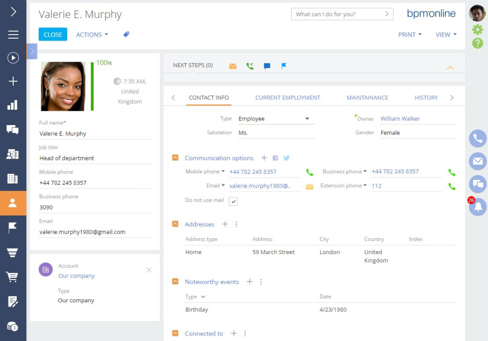 CRM Creatio программа