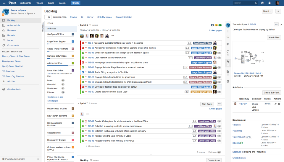 JIRA подбор