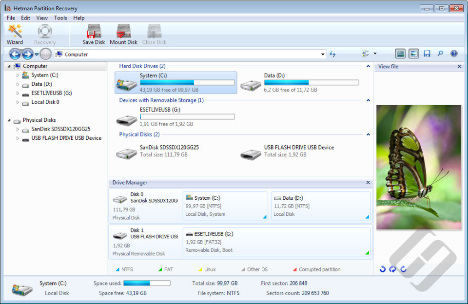 Hetman Partition Recovery программа