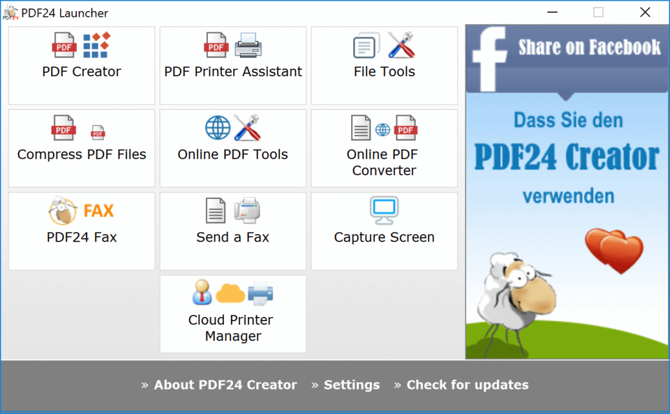 PDF24 Creator подбор