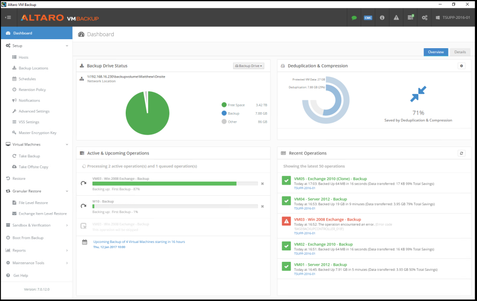 Altaro VM Backup