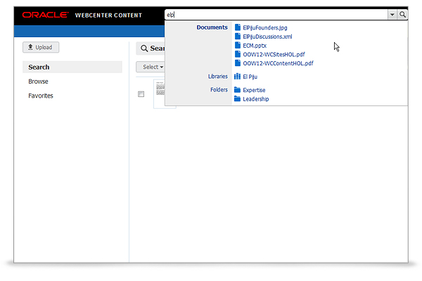 Oracle WebCenter Content характеристики
