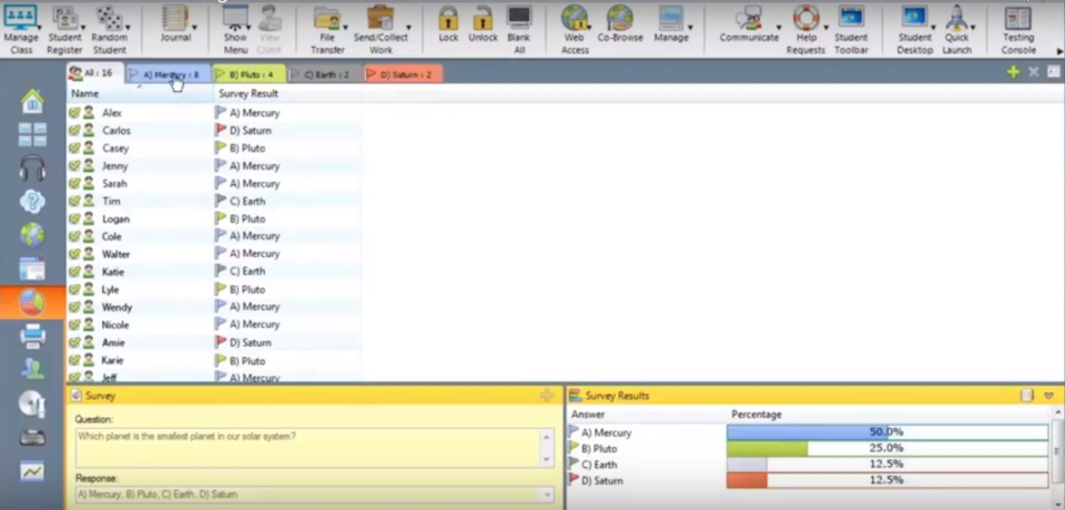 HP Classroom Manager характеристики
