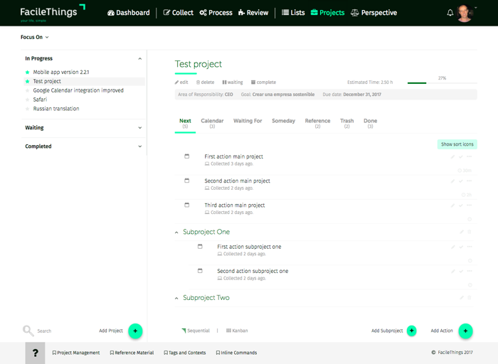 FacileThings программа
