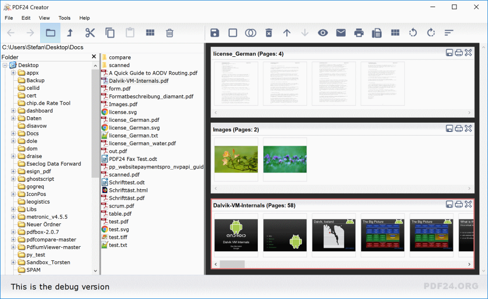 PDF24 Creator характеристики