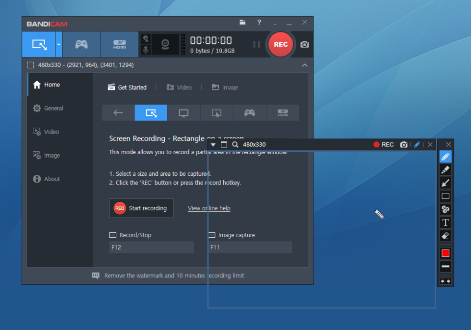Bandicam Screen Recorder программа