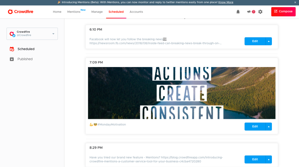 Crowdfire ПО