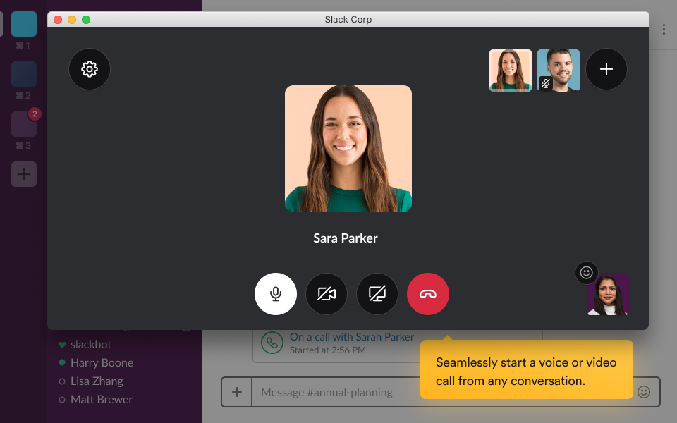 Slack сравнение