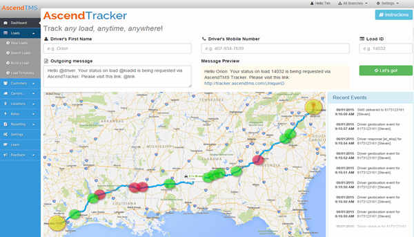 AscendTMS Logistics Software характеристики