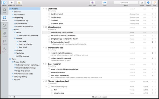 OmniFocus программа