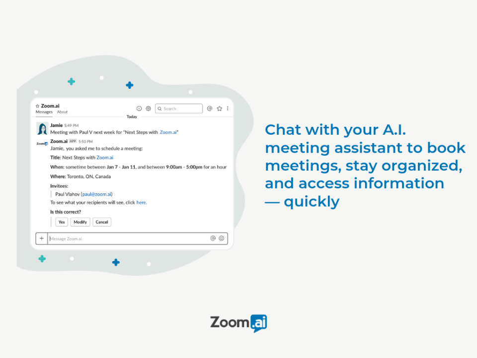 Zoom.ai Meeting Assistant программа