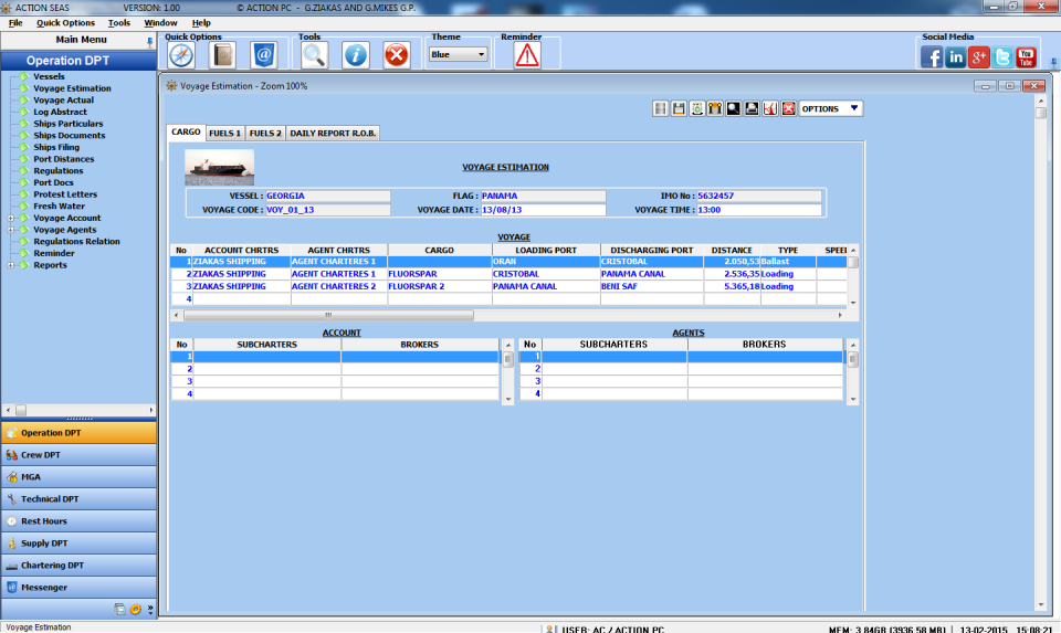 Action Seas Software ПО