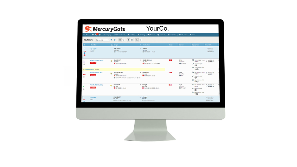 MercuryGate TMS ПО