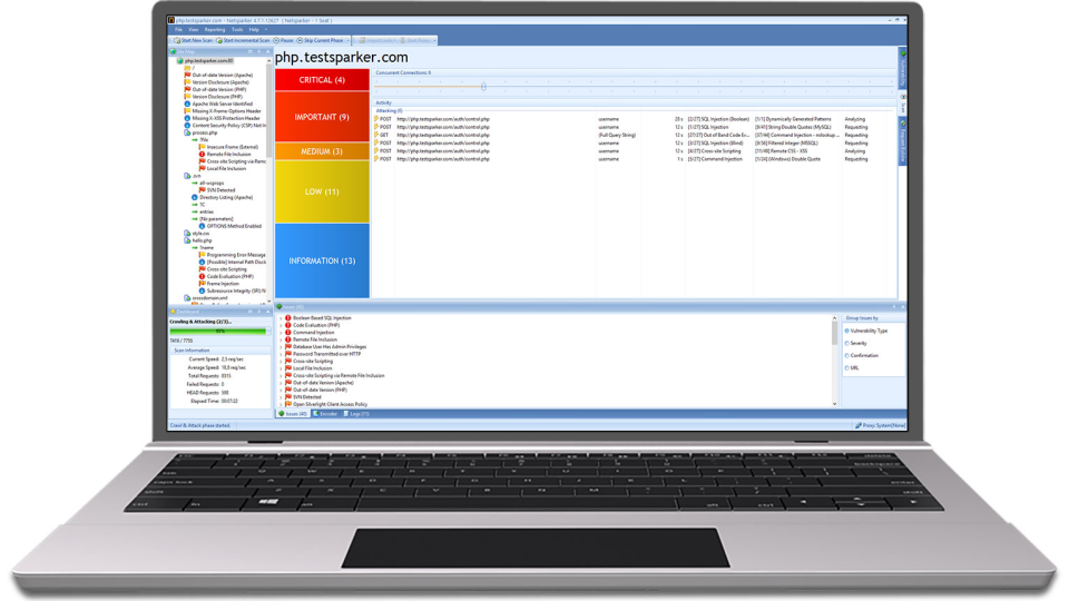 Netsparker Security Scanner подбор