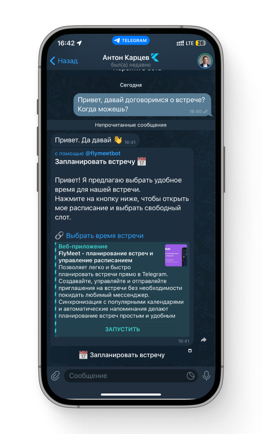 FlyMeet ПО