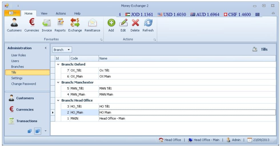 Money Exchanger характеристики
