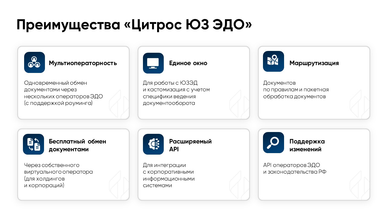 Цитрос ЮЗ ЭДО отзывы