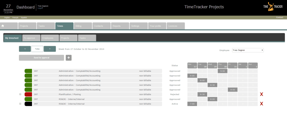 TIMETRACKER  ПО