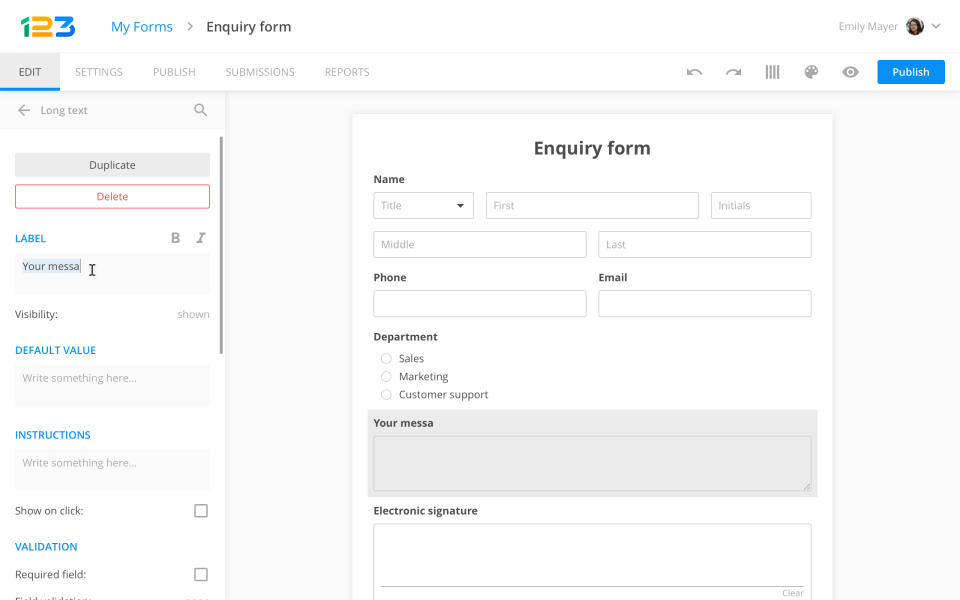 123FormBuilder ПО
