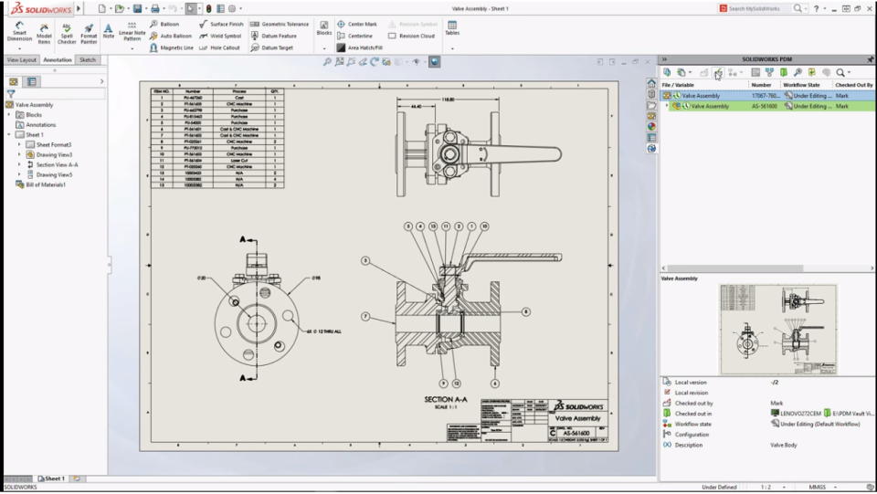 SolidWorks Enterprise PDM ПО