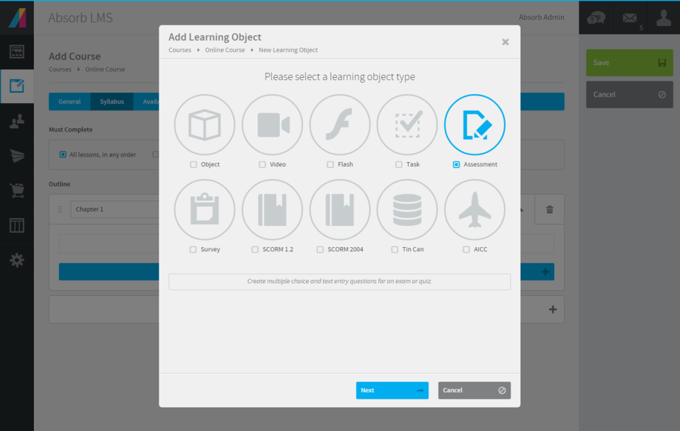 Absorb LMS подбор