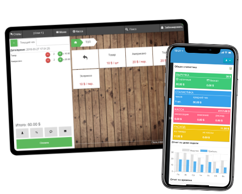 SkyService POS характеристики