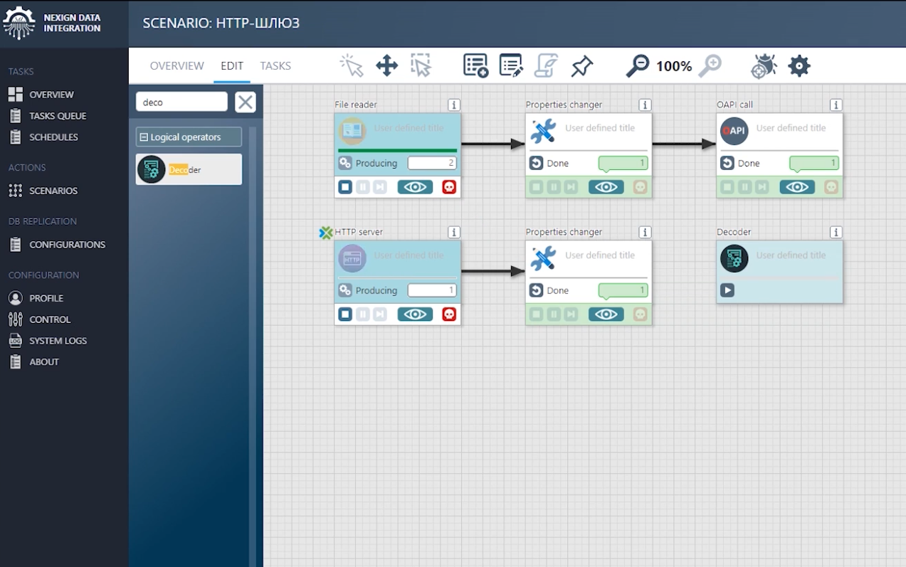 Nexign Data Integrator ПО