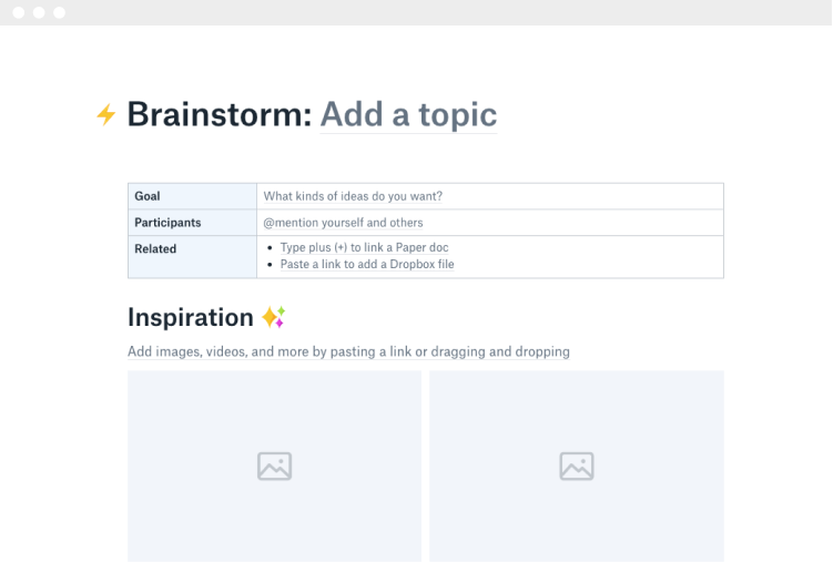 Dropbox Paper характеристики
