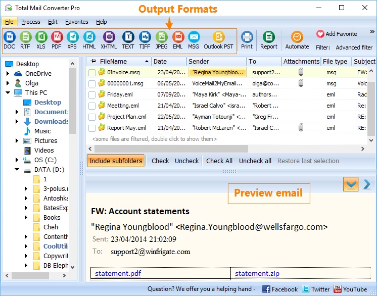 Total Mail Converter Pro
