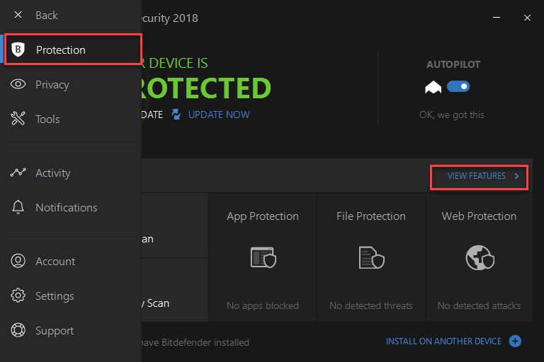 bitdefender GravityZone ПО