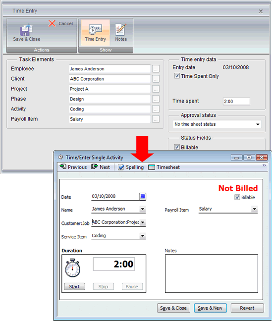 Office Timesheets ПО
