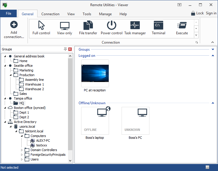 Remote Utilities