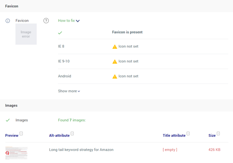 Sitechecker характеристики