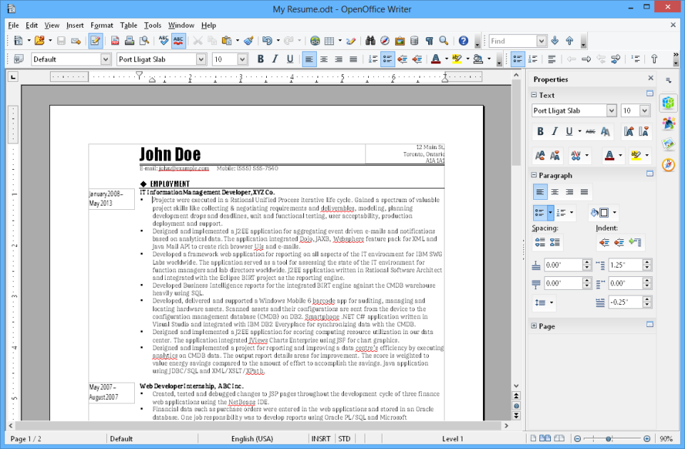 Apache OpenOffice подбор