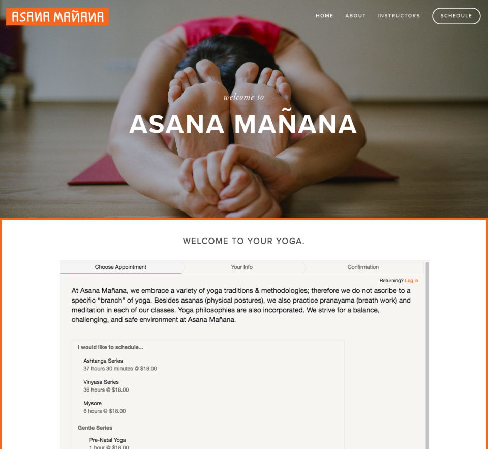 Acuity Scheduling подбор