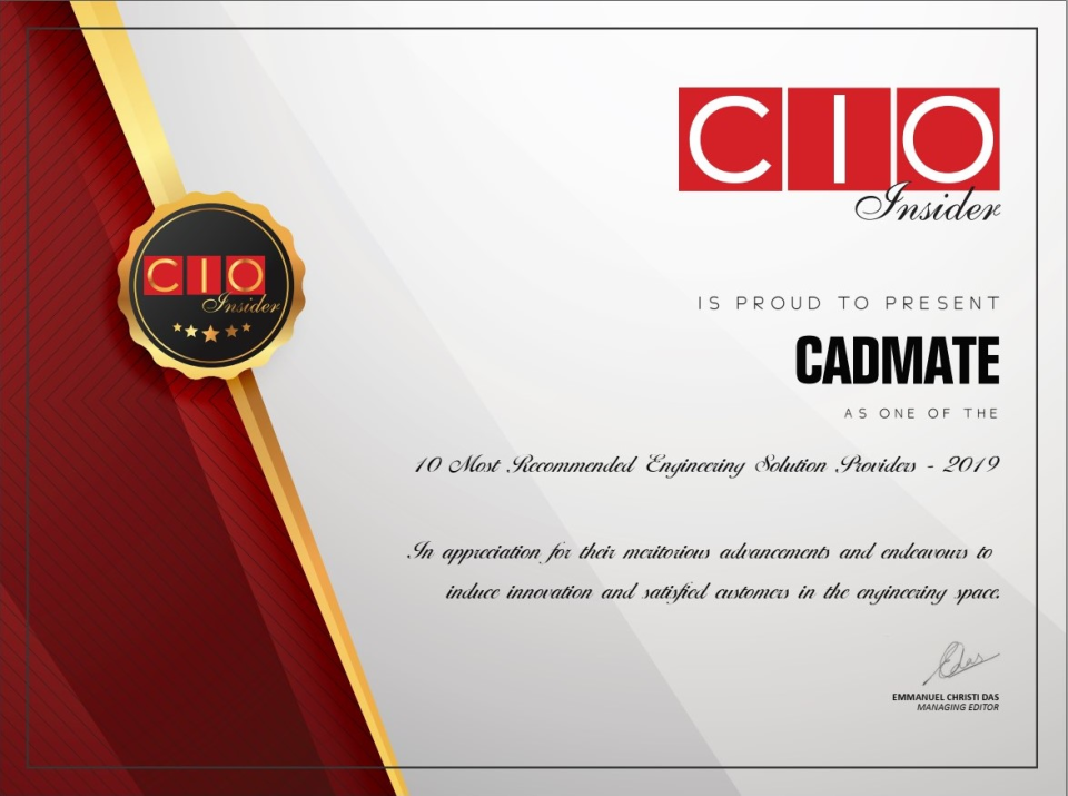CADMATE характеристики