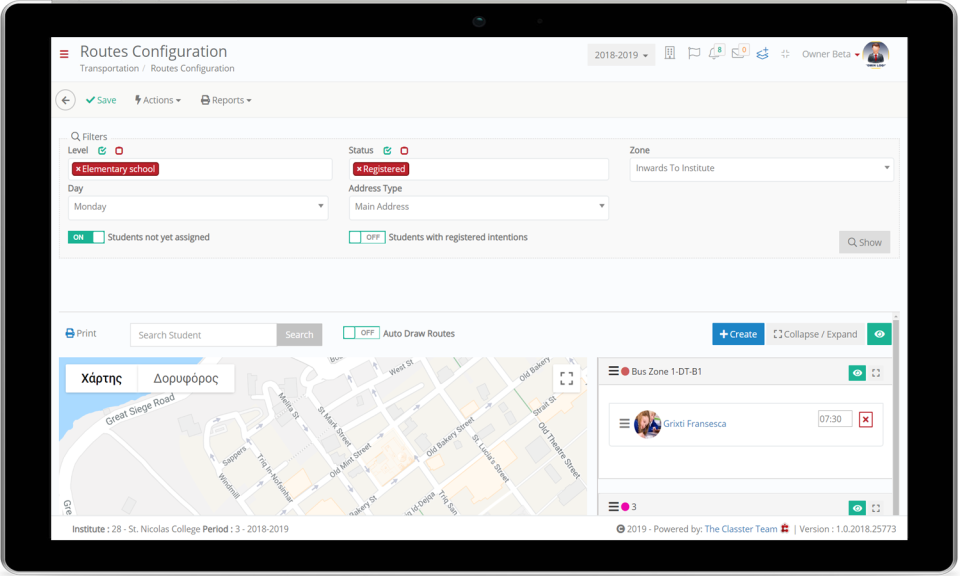 Classter подбор