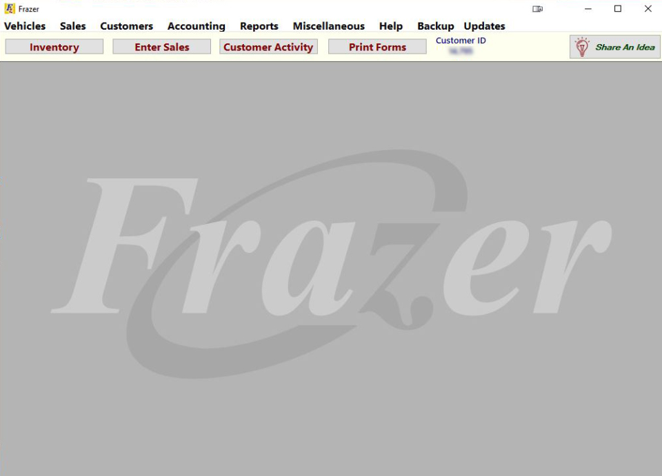 Frazer Auto Dealer Software программа