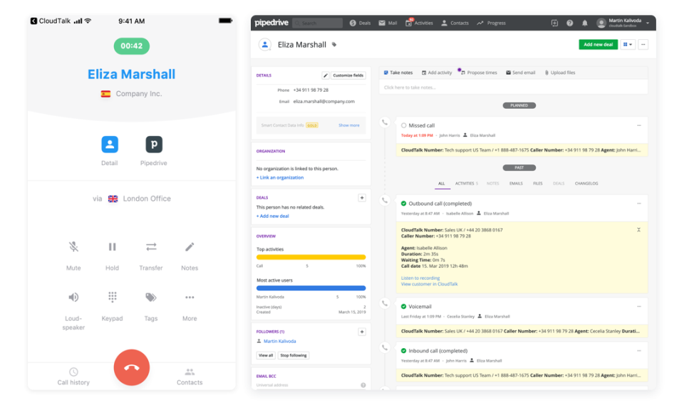CloudTalk ПО
