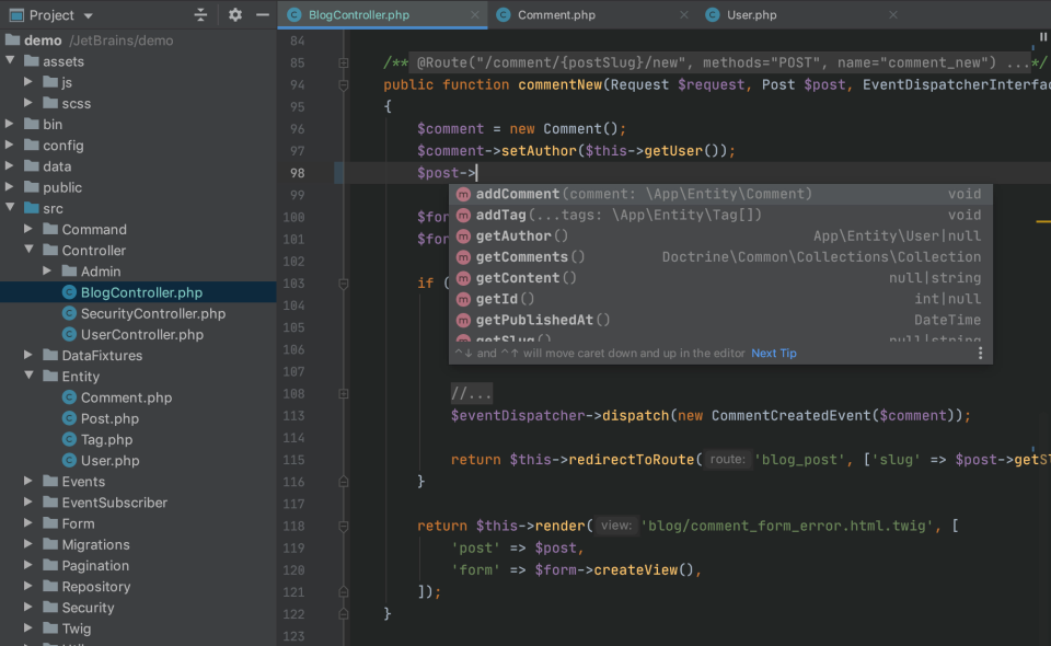 PhpStorm ПО