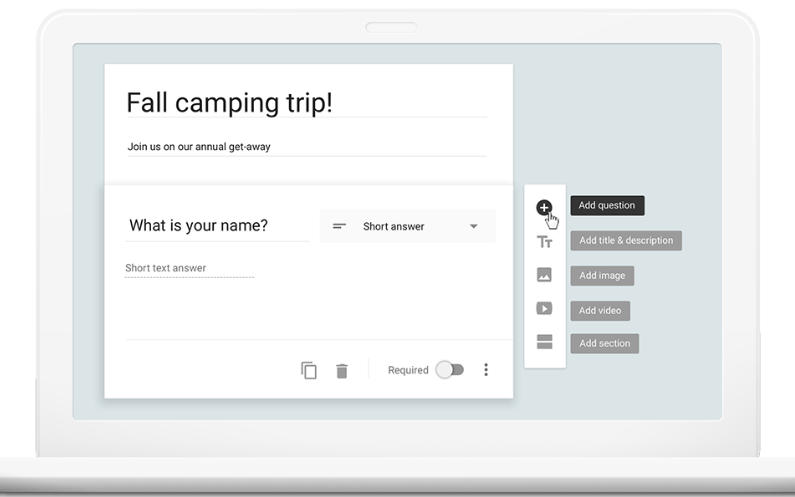 Google Forms характеристики