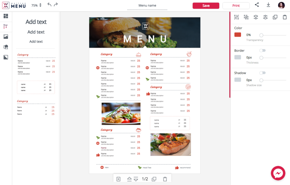 Waitron.MENU отзывы