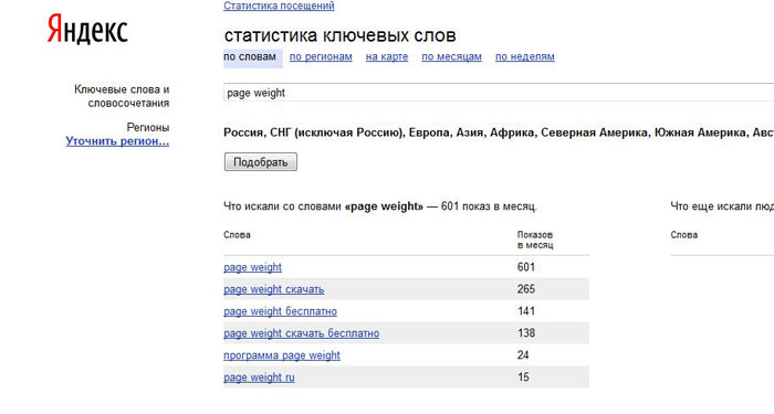 Page Weight программа