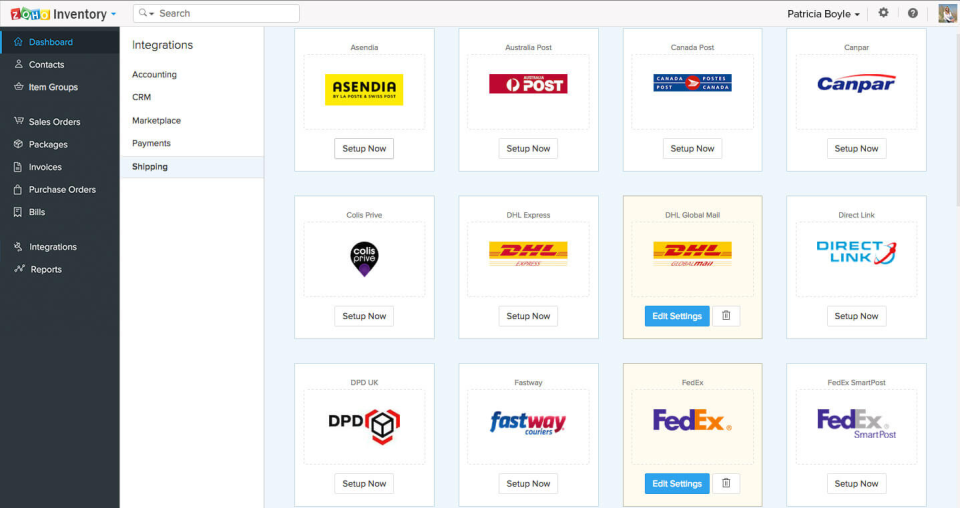 Zoho Inventory подбор